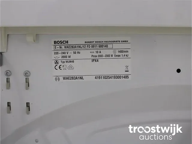 Bosch maxx 7 varioperfect wasmachine & bosch maxx 7 sensitive droger - afbeelding 7 van  8