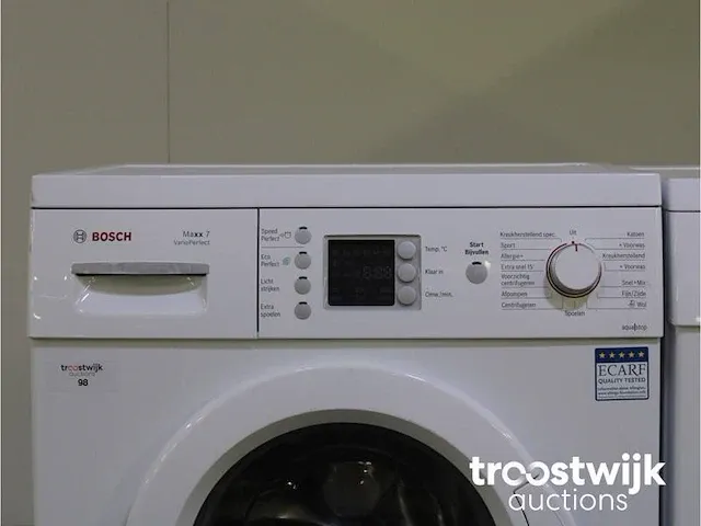 Bosch maxx 7 varioperfect wasmachine & bosch serie|4 droger - afbeelding 3 van  8