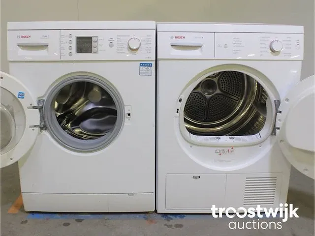 Bosch maxx 7 varioperfect wasmachine & bosch serie|4 droger - afbeelding 2 van  8
