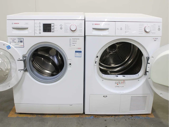 Bosch maxx 7 varioperfect wasmachines & bosch serie|4 wasdrogers - afbeelding 2 van  8