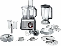 Bosch mc812m865 keukenmachine 3,9 l zwartroestvrij staal 1250 w kunststof - afbeelding 2 van  6