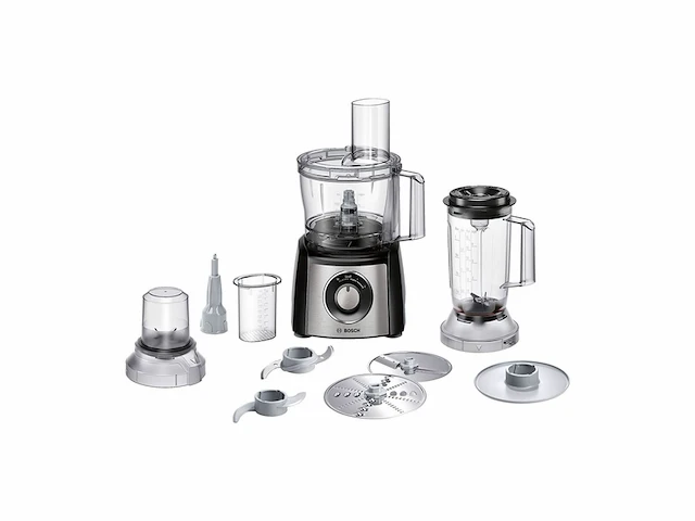 Bosch mcm3501m multitalent 3 keukenmachine zwart - afbeelding 1 van  6