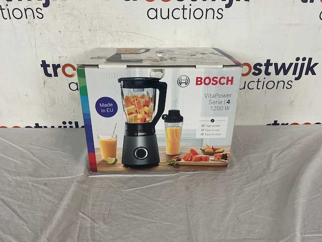 Bosch mmb6174s vitapower serie 4 - blender - zilver - 1200w - afbeelding 2 van  2
