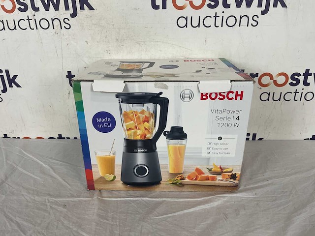 Bosch mmb6174s vitapower serie 4 - blender - zilver - 1200w - afbeelding 2 van  2