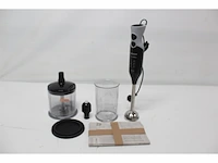 Bosch msm67160 ergomixx staafmixerset zwart rvs - afbeelding 2 van  3