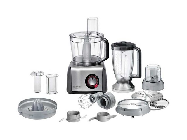 Bosch multitalent 8 mc812m844 - foodprocessor - zwart/rvs - afbeelding 1 van  2