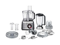 Bosch multitalent 8 mc812m844 - foodprocessor - zwart/rvs - afbeelding 1 van  2