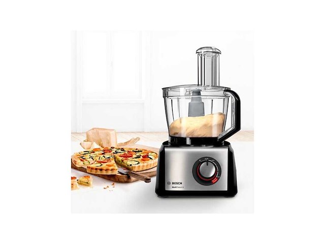 Bosch multitalent 8 mc812m865 - foodprocessor - zwart/rvs - afbeelding 1 van  2