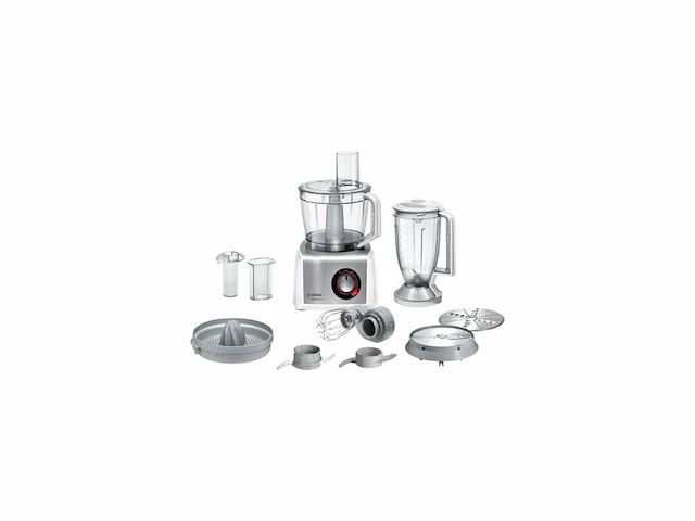 Bosch multitalent 8 mc812s820 1250 watt 3,9 liter wit/roestvrij staal - afbeelding 1 van  4
