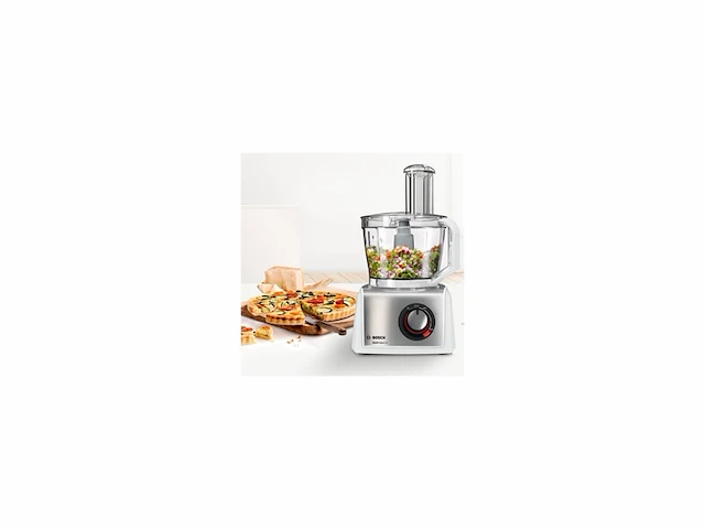 Bosch multitalent 8 mc812s820 1250 watt 3,9 liter wit/roestvrij staal - afbeelding 3 van  4