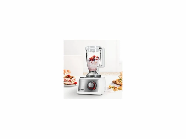 Bosch multitalent 8 mc812s820 1250 watt 3,9 liter wit/roestvrij staal - afbeelding 4 van  4
