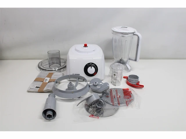 Bosch multitalent 8 mc812w501 foodprocessor wit - afbeelding 4 van  4