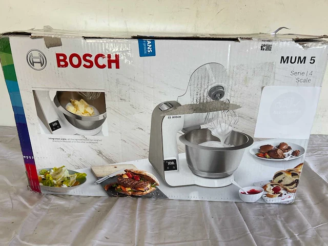 Bosch mum5 - mum5xw20 - keukenmachine - 1000w - afbeelding 2 van  3