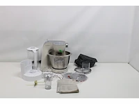 Bosch mum58l20 creationline keukenmachine roestvrij staal 39 liter zonder citruspers grijs/zilver - afbeelding 4 van  5