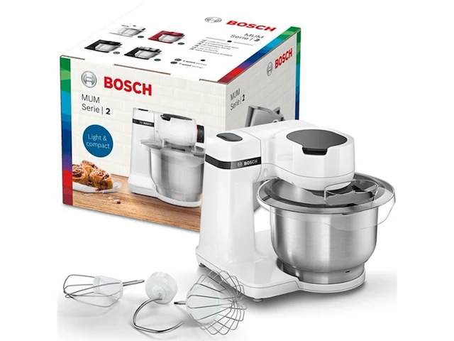 Bosch mums2ew00 mum serie 2 keukenmachine wit - afbeelding 3 van  4
