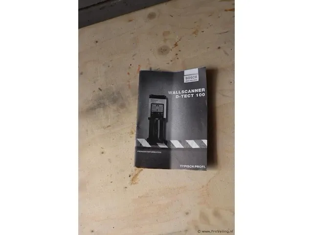 Bosch muurscanner type d-tect 100 - afbeelding 4 van  5