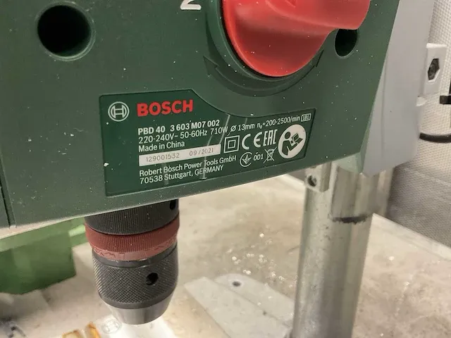 Bosch pbd 40 tafelboormachine - afbeelding 5 van  5