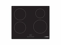 Bosch pie61rbb5e - serie 4 - inbouw inductiekookplaat -zwart - afbeelding 1 van  5