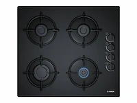 Bosch pop6b6b10 gaskookplaat zwart - afbeelding 1 van  5