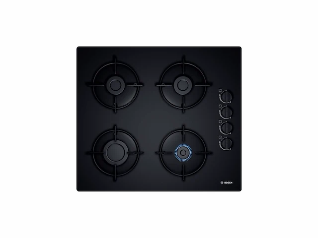 Bosch pop6b6b10 gaskookplaat zwart - afbeelding 3 van  5