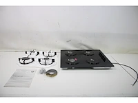 Bosch pop6b6b10 gaskookplaat zwart - afbeelding 4 van  5