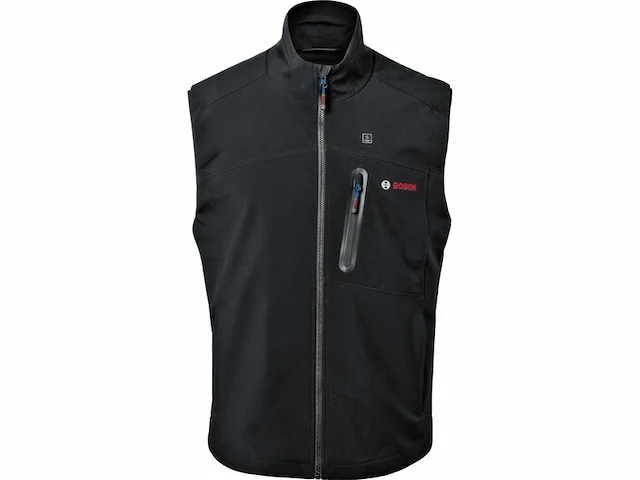 Bosch professional 06188000g4 verwarmde bodywarmer ghv 12+18v xa maat: s zwart - afbeelding 1 van  4