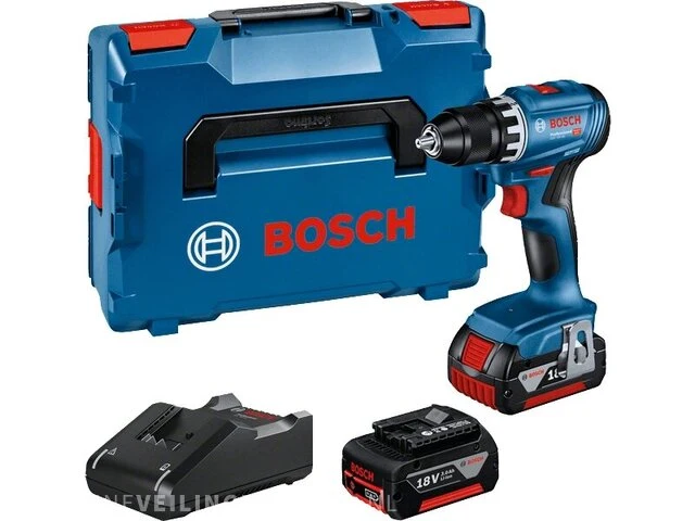 Bosch professional gsr 18v-45 accu schroefboormachine 18v - afbeelding 1 van  2