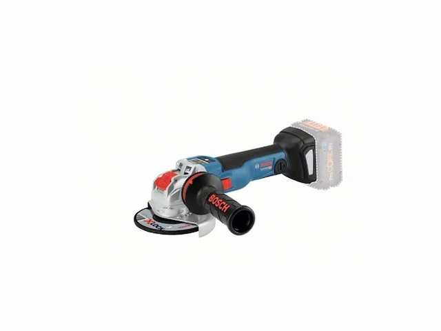 Bosch professional gwx 18v-10 sc accu haakse slijper 125mm x-lock 18v basic body in l-boxx - 06017b0400 - afbeelding 1 van  3