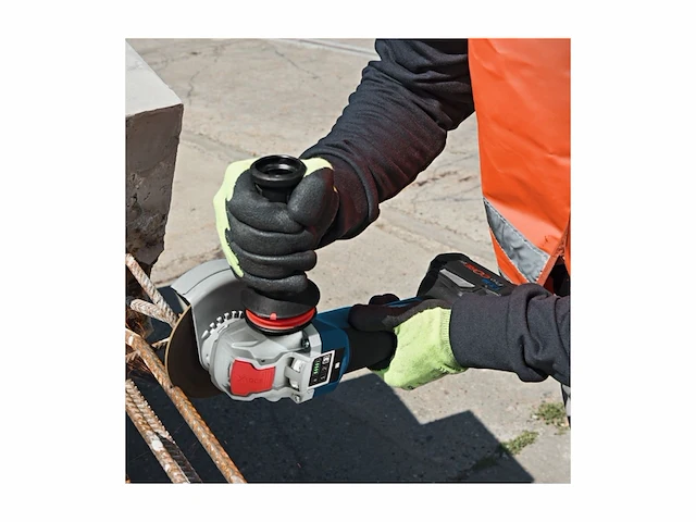 Bosch professional gwx 18v-10 sc accu haakse slijper 125mm x-lock 18v basic body in l-boxx - 06017b0400 - afbeelding 2 van  3