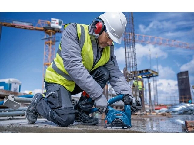 Bosch professional gwx 18v-15 psc - accu haakse slijper 125mm - afbeelding 3 van  4