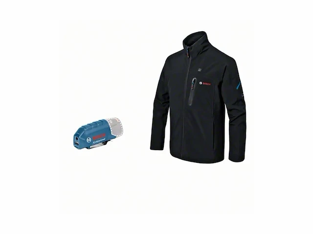 Bosch professional verwarmingsjas ghv 12+18v xa, maat xl zwart - afbeelding 1 van  4