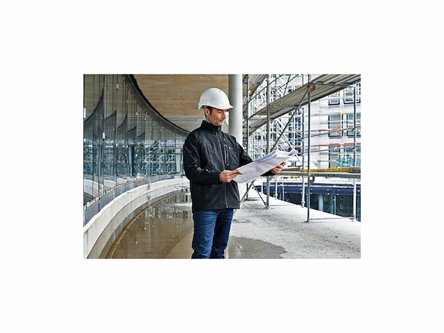 Bosch professional verwarmingsjas ghv 12+18v xa, maat xl zwart - afbeelding 2 van  4
