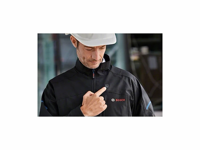 Bosch professional verwarmingsjas ghv 12+18v xa, maat xl zwart - afbeelding 4 van  4