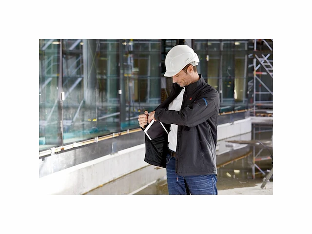 Bosch professional verwarmingsvest ghv 12+18v xa zwart maat m - afbeelding 2 van  3