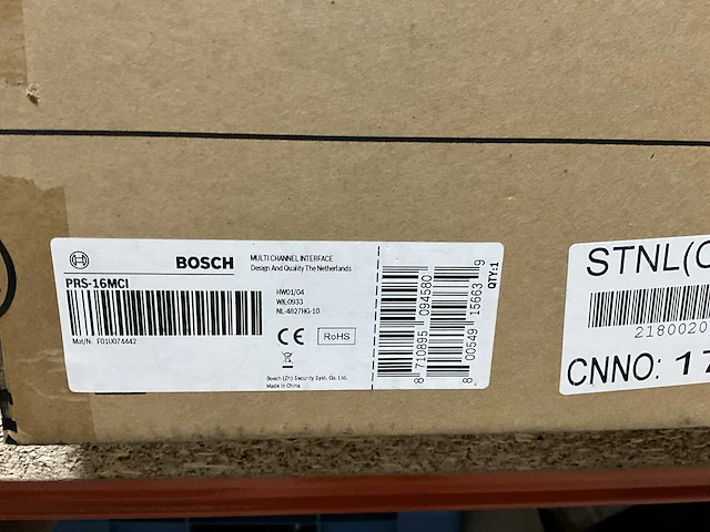 Bosch prs-16mci 16 kanaals interface - afbeelding 4 van  6
