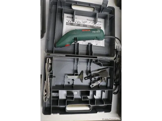 Bosch pse 180e multitool in koffer - afbeelding 1 van  2