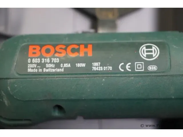 Bosch pse 180e multitool in koffer - afbeelding 2 van  2