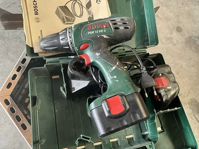 Bosch psr 12 ve-2 accu boormachine - afbeelding 2 van  3