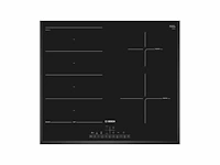 Bosch pxe651fc1e | serie 6 | inductiekookplaat 60 cm zwart - afbeelding 1 van  2
