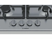 Bosch serie 4 pgh6b5b90 kookplaat rvs ingebouwd gas 4 zone(s) - afbeelding 3 van  6