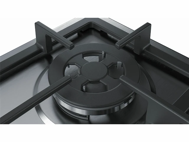 Bosch serie 4 pgh6b5b90 kookplaat rvs ingebouwd gas 4 zone(s) - afbeelding 4 van  6