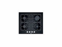 Bosch serie 4 pnp6b6b90 kookplaat zwart ingebouwd 60 cm gaskookplaat 4 zone(s) - afbeelding 1 van  5