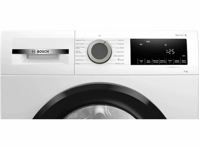 Bosch serie 4 wgg04409gb wasmachine voorbelading 9 kg 1400 rpm wit - afbeelding 7 van  12