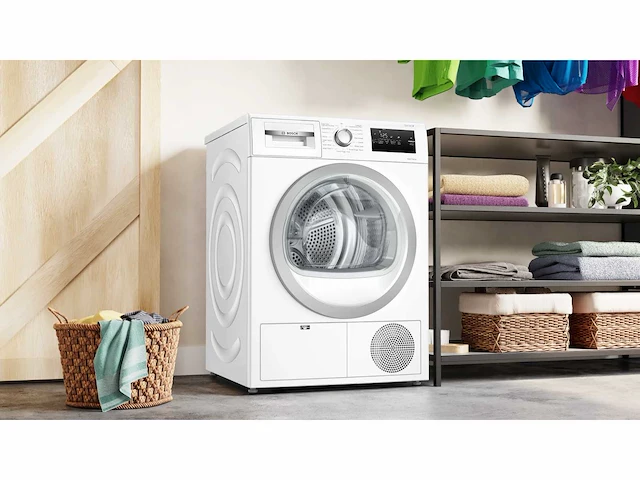 Bosch serie 4 wth85223gb wasdroger vrijstaand voorbelading 8 kg a++ wit - afbeelding 7 van  11