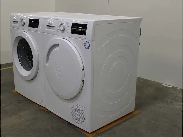 Bosch serie 6 i-dos aquastop ecosilence drive wasmachine & bosch serie 6 selfcleaning condenser a+++ droger - afbeelding 7 van  8