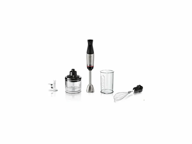 Bosch serie 6 msm6m622 ergomaster staafmixer 1000 w roestvrijstaal - afbeelding 2 van  3