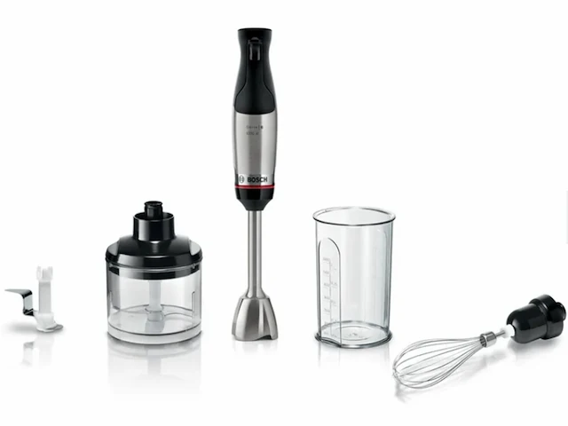 Bosch serie 6 msm6m622 ergomaster staafmixer 1000 w roestvrijstaal - afbeelding 2 van  3