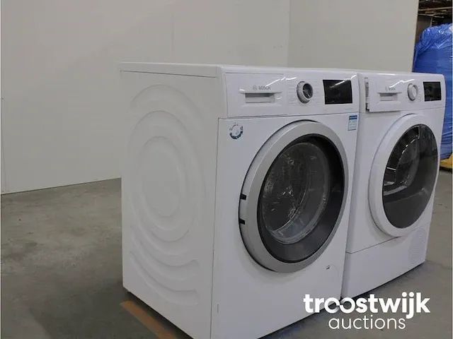 Bosch serie 6 wasmachine & bosch serie 6 selfcleaning condenser droger - afbeelding 4 van  8