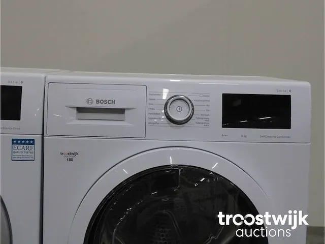 Bosch serie 6 wasmachine & bosch serie 6 selfcleaning condenser droger - afbeelding 6 van  8