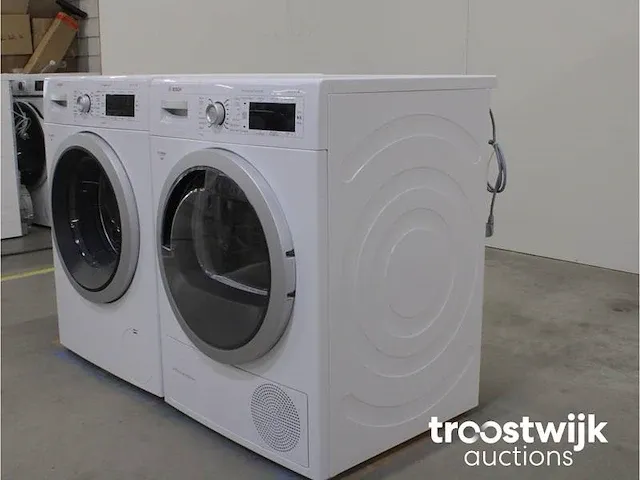 Bosch serie 8 activeocygen wasmachine & bosch serie 8 selfcleaning condenser droger - afbeelding 7 van  8
